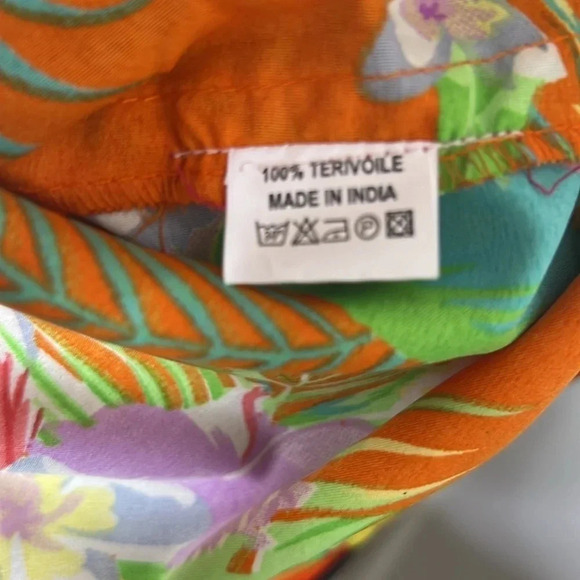 KING KAMEHA Hawaiian Shirt Funky Casual Button Down Loud Short sleeve XL NWOT - Picture 5 of 5